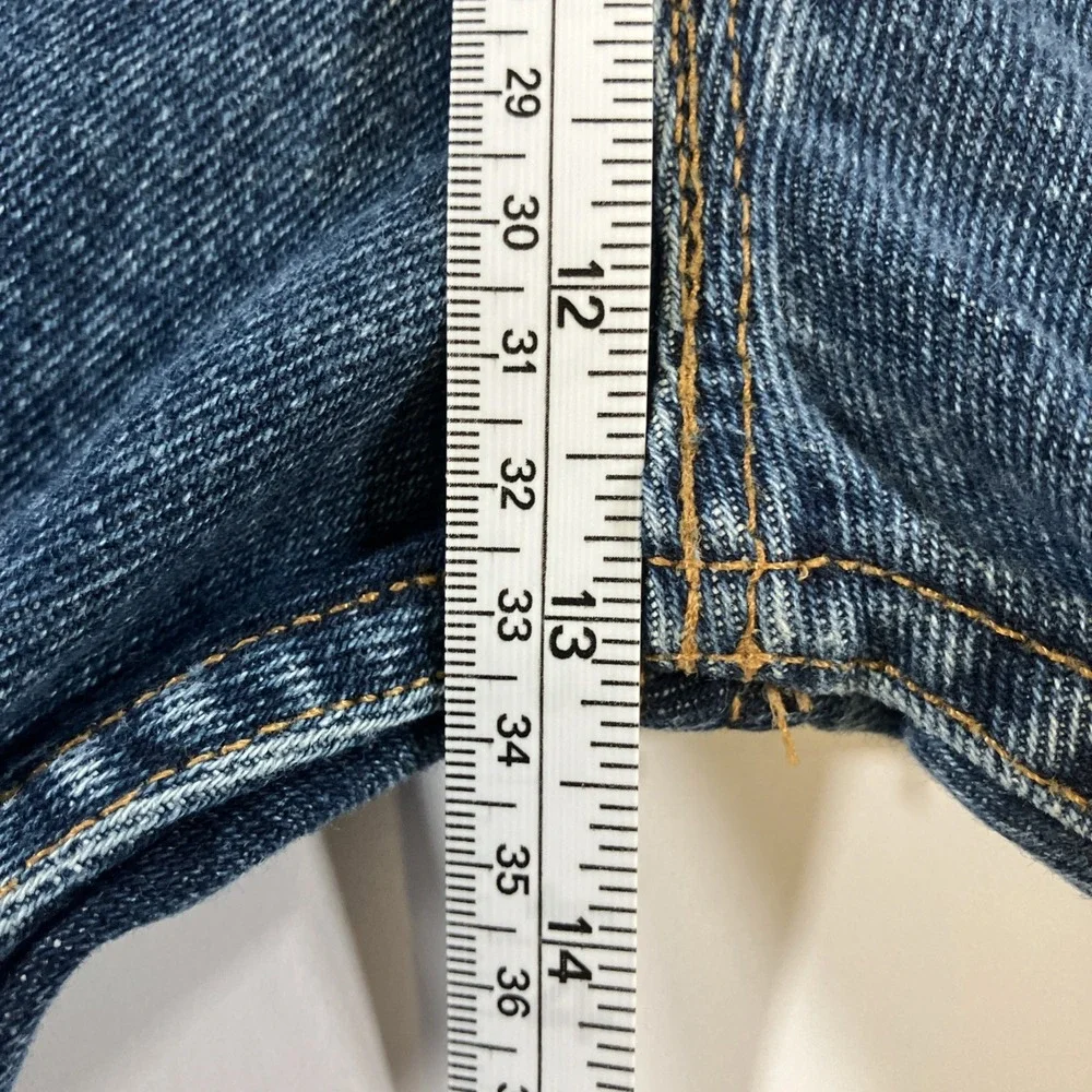 Vintage Levi's 505 Jeans Mens 38x32 Hemmed 36x29 Orange Tab USA Made 90s Y2K